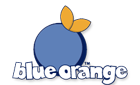 blue orange